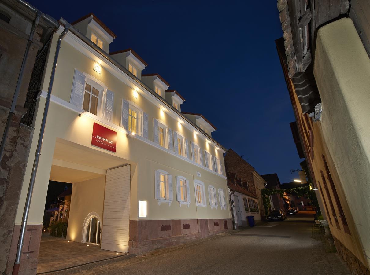 Rothfuss Hotel Weisenheim am Berg Exteriör bild