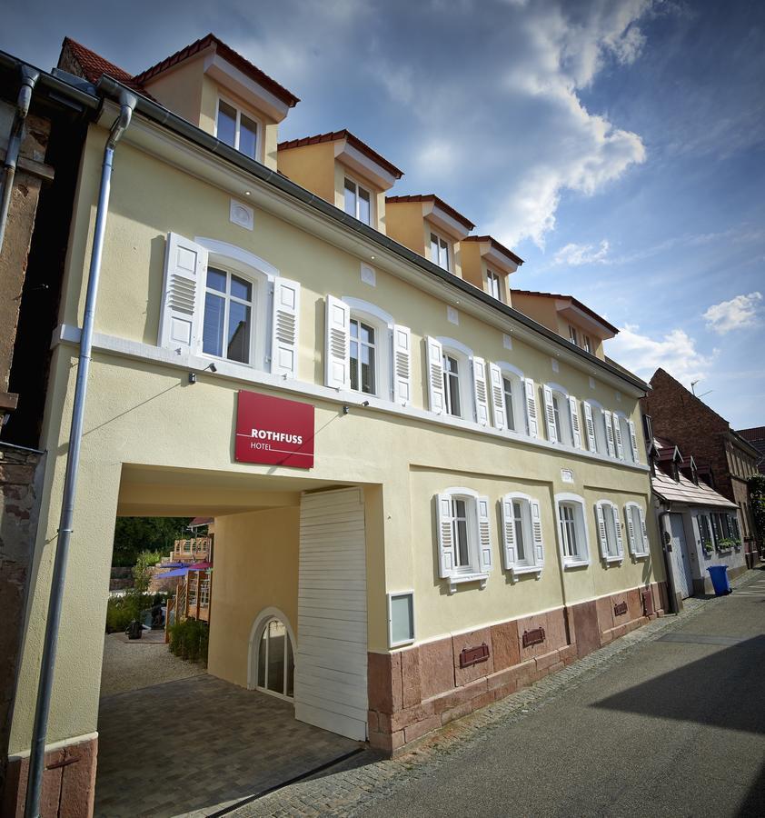 Rothfuss Hotel Weisenheim am Berg Exteriör bild
