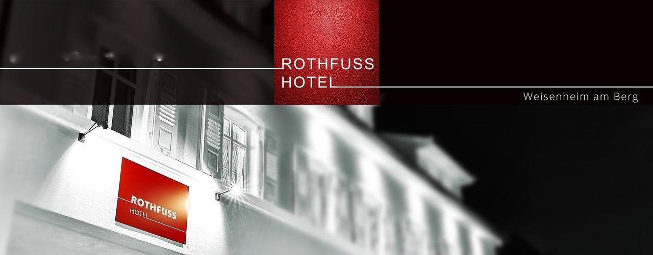 Rothfuss Hotel Weisenheim am Berg Exteriör bild